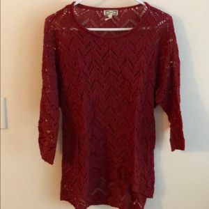 Pacsun Kirra Crochet Sweater